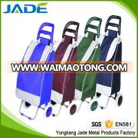 600D Polyester Folding Shopping Trolley Cart,Premium Shopping Trolley Bag With 2 Wheel oem factory on taobao